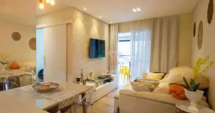 Apartamento com 2 dormitórios à venda, 67 m² por r$ 550.000 - sacomã - são paulo/sp