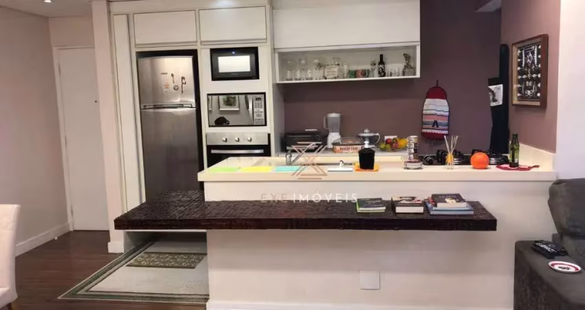 Apartamento com 2 dormitórios à venda, 55 m² por r$ 305.000,00 - vila do encontro - são paulo/sp