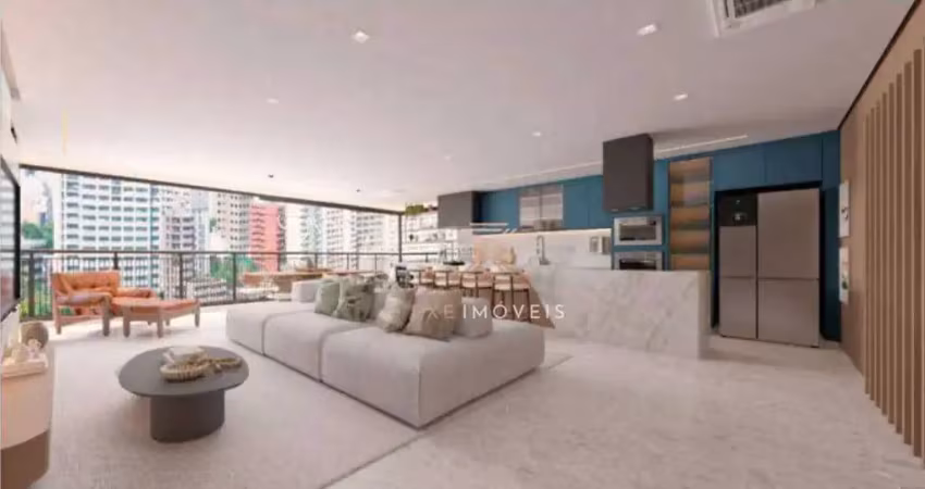 Apartamento com 4 dormitórios à venda, 197 m² por r$ 3.461.960,00 - jardim das acácias - são paulo/sp