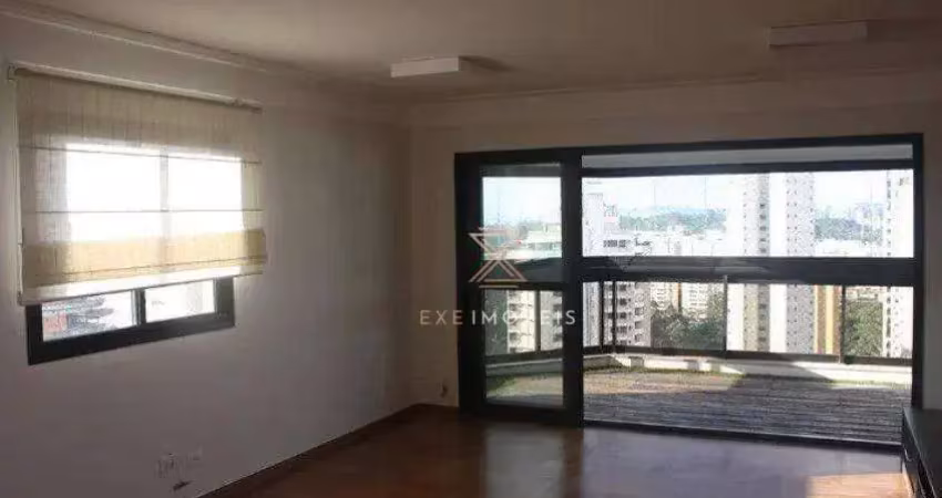 Apartamento com 4 dormitórios, 200 m² - venda por r$ 2.450.000,00 ou aluguel por r$ 18.510,00/mês - paraíso do morumbi - são paulo/sp