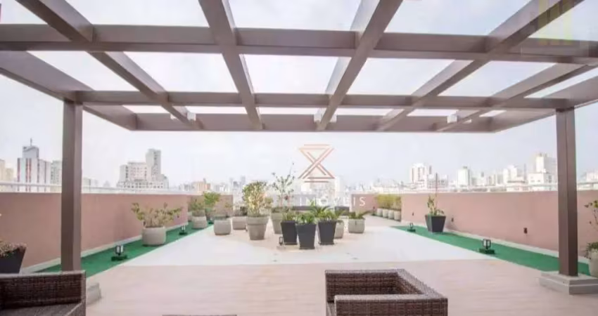 Apartamento com 2 dormitórios à venda, 34 m² por r$ 330.000,00 - barra funda - são paulo/sp