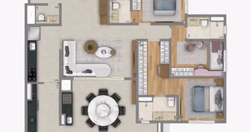 Apartamento com 3 quartos à venda na Rua Coronel Diogo, 873, Jardim da Glória, São Paulo