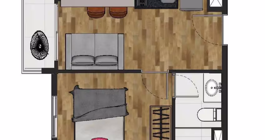 Apartamento com 1 quarto à venda na Rua Casa do Ator, 1110, Vila Olímpia, São Paulo