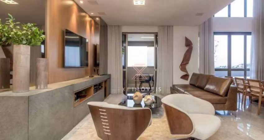 Apartamento com 3 dormitórios à venda, 217 m² por r$ 3.100.000 - santa lúcia - belo horizonte/mg