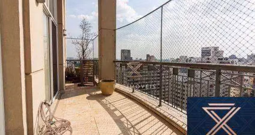 Apartamento duplex com 4 dormitórios à venda, 430 m² por r$ 9.500.000,00 - jardim américa - são paulo/sp