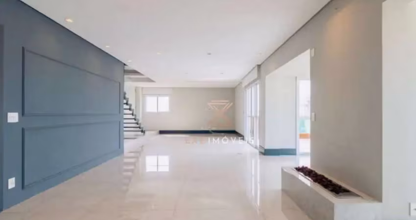 Apartamento duplex com 3 dormitórios à venda, 290 m² por r$ 5.600.000,00 - campo belo - são paulo/sp