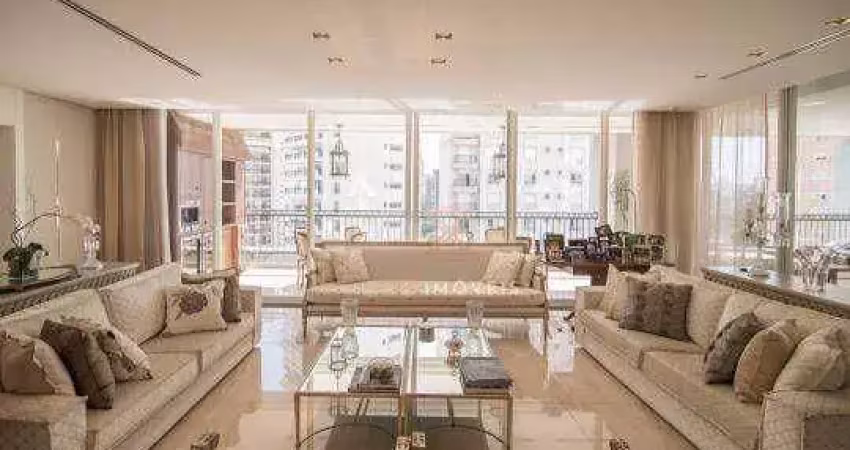 Apartamento à venda, 463 m² por r$ 17.490.000,00 - vila nova conceição - são paulo/sp