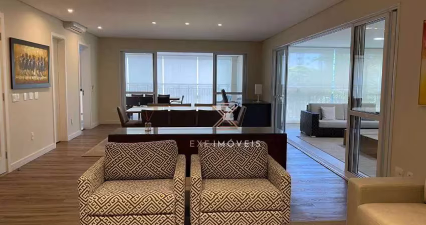 Apartamento com 3 dormitórios à venda, 306 m² por r$ 6.490.000,00 - moema índios - são paulo/sp