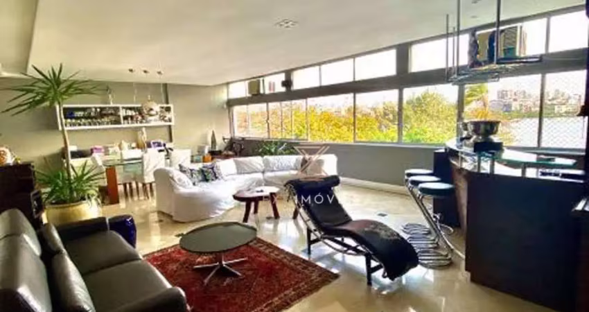 Apartamento com 4 dormitórios à venda, 220 m² por r$ 3.350.000,00 - lagoa - rio de janeiro/rj