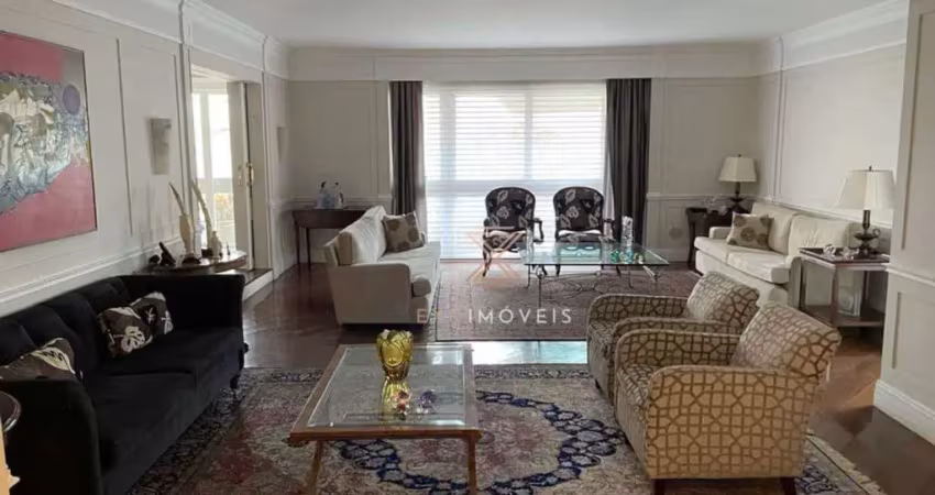 Apartamento com 4 dormitórios à venda, 350 m² por r$ 5.600.000 - santa cecília - são paulo/sp