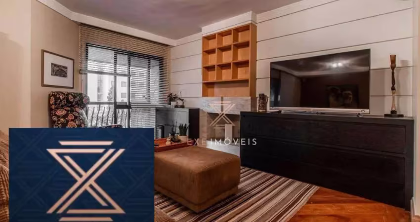 Apartamento com 3 dormitórios à venda, 160 m² por r$ 3.550.000 - jardim américa - são paulo/sp