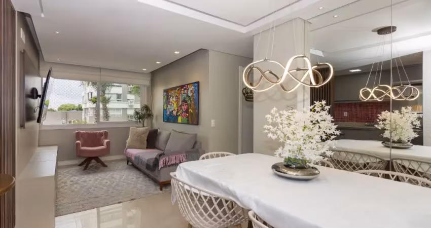 Execelente apartamento com 2 dormitorios, suite, vaga coberta