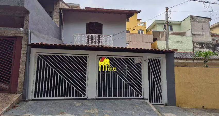 Sobrado com 3 dormitórios, 140 m² - venda por r$ 800.000,00 ou aluguel por r$ 4.270,00/mês - jardim são ricardo - são paulo/sp