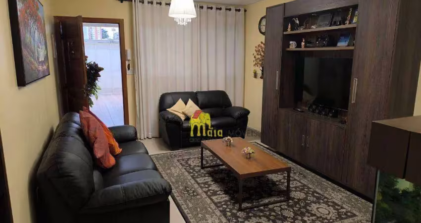 Sobrado com 3 dormitórios à venda, 130 m² por r$ 730.000 - vila pereira cerca - são paulo/sp