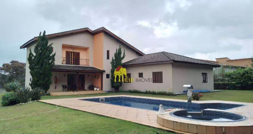Chácara com 4 dormitórios à venda, 6850 m² por r$ 1.900.000,00 - alvorada - jarinu/sp
