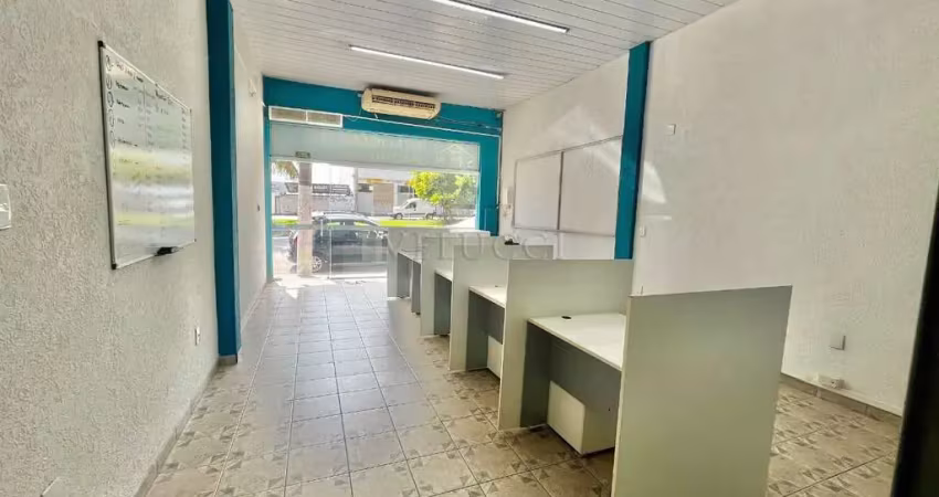 Salão comercial para locação com 2 salas, na avenida rebouças em sumaré.