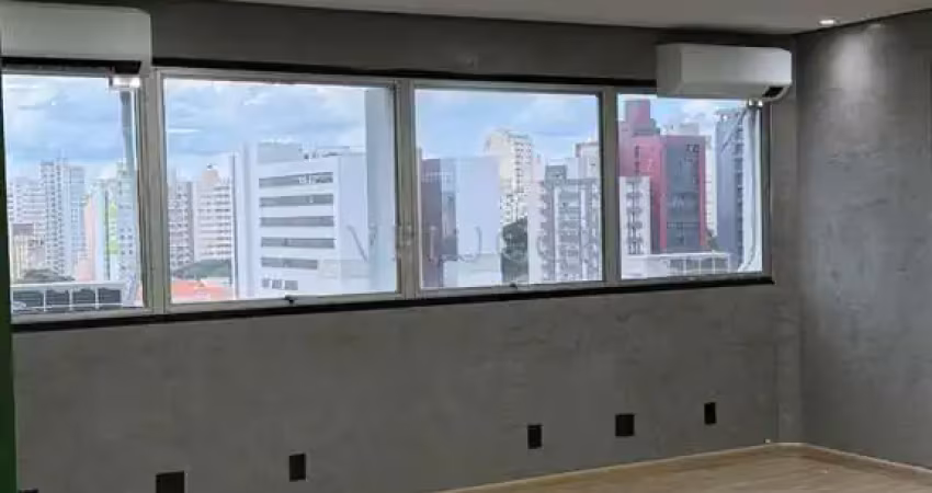 Sala comercial à venda na avenida aquidabã em campinas.