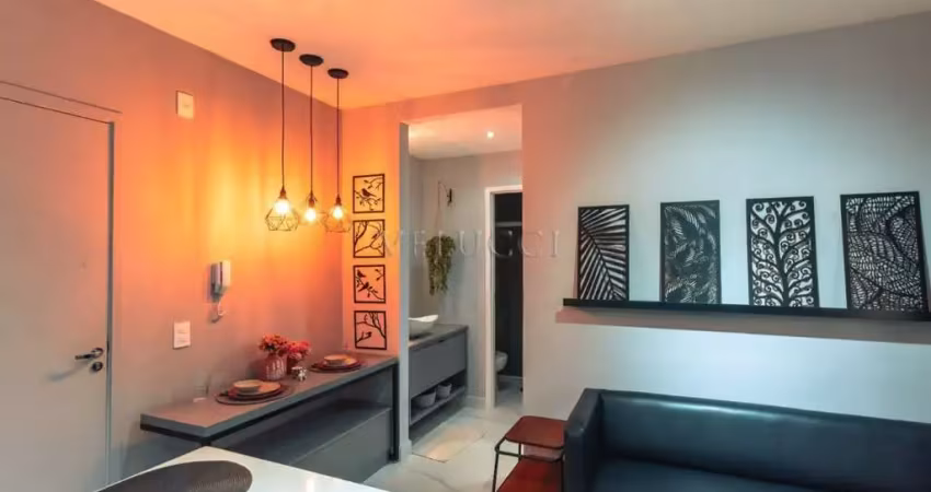 Apartamento mobiliado para alugar no parque indústrial em campinas