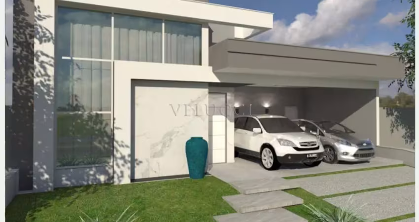 Casa à venda com 3 quartos em condomínio na cidade de indaiatuba-sp.