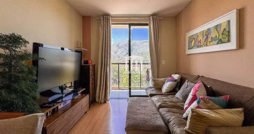 Apartamento com 2 dormitórios à venda, 71 m² por r$ 560.000,00 - alto - teresópolis/rj