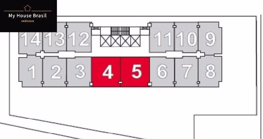 Conjunto comercial para locação, meio andar, 258 m2, 7 salas, 7 vagas em Santana, São Paulo/SP!
