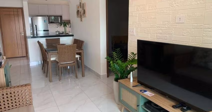 Apartamento residencial para Venda no Condomínio Viamar IV, Praia Grande com 2 dormitórios sendo 1 suíte, 1 sala, 2 banheiros, 1 vaga 69,50 m² útil, 9