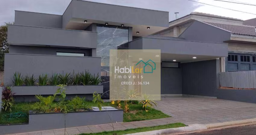 Casa com 4 dormitórios à venda, 216 m² por R$ 1.890.000,00 - Condomínio Vilage La Montagne - São José do Rio Preto/SP