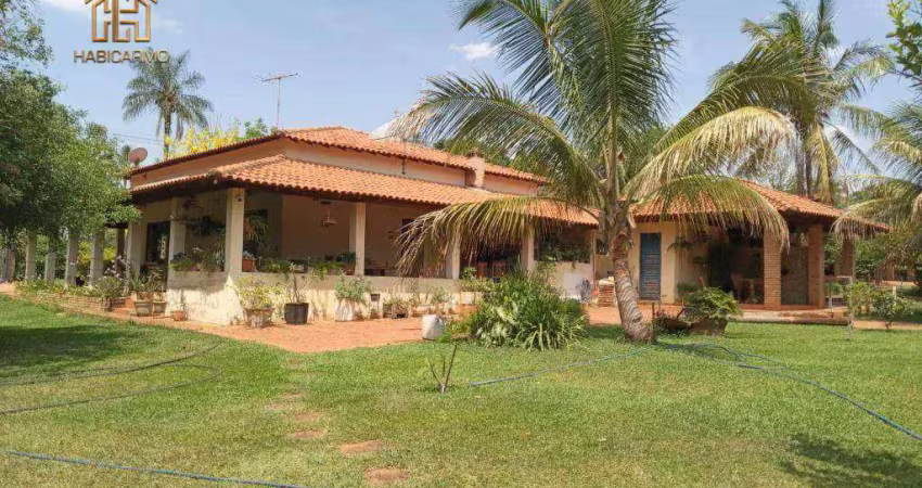Chácara à venda, 6000 m² por r$ 900.000,00 - estância jóckei club - são josé do rio preto/sp