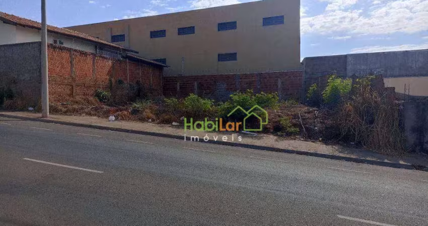 Terreno para alugar, 260 m² por r$ 1.500,00/mês - jardim maracanã - são josé do rio preto/sp