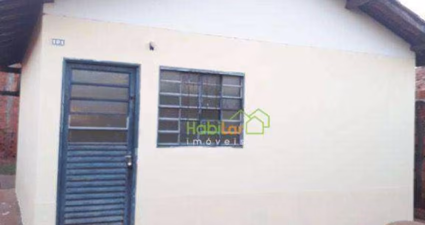 Casa com 1 dormitório à venda, 32 m² por R$ 120.000,00 - Jardim Arroyo - São José do Rio Preto/SP