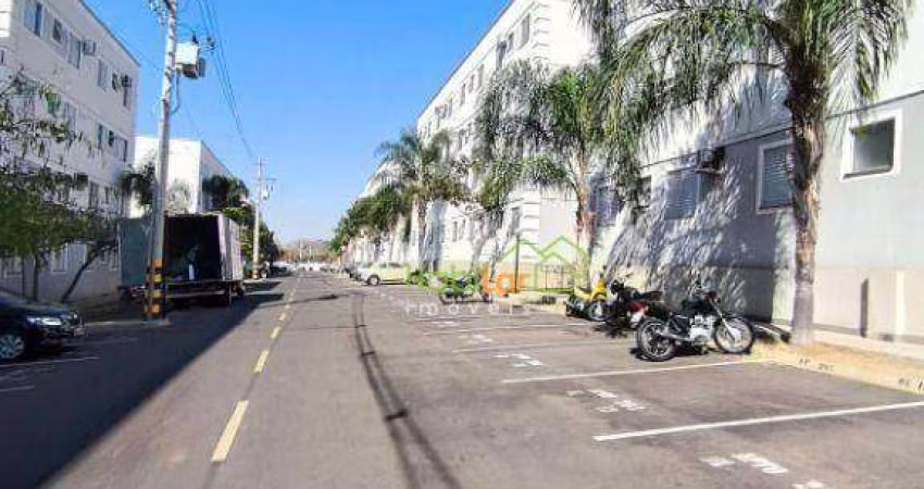 Apartamento com 2 dormitórios à venda, 55 m² por R$ 155.000 - Residencial Palestra - São José do Rio Preto/SP