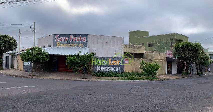 Casa com salão de esquina, 180 m² por R$ 380.000 - Parque das Aroeiras II - São José do Rio Preto/SP