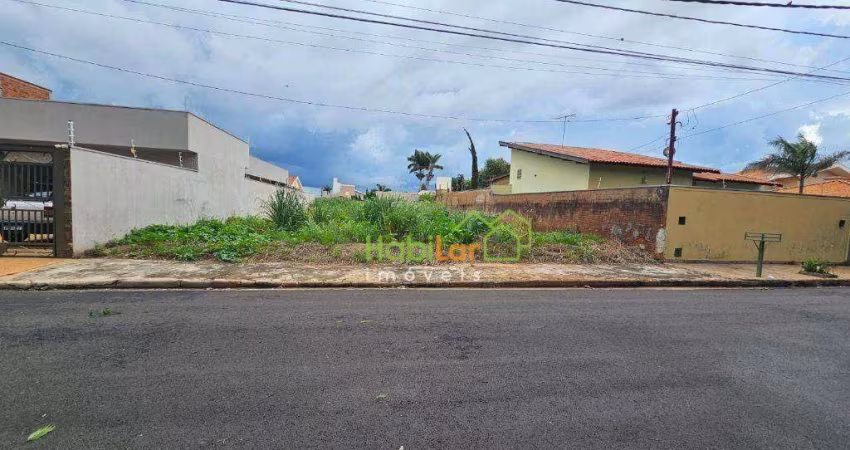 Terreno à venda, 606 m² por R$ 400.000,00 - Parque Residencial Comendador Mancor Daud - São José do Rio Preto/SP