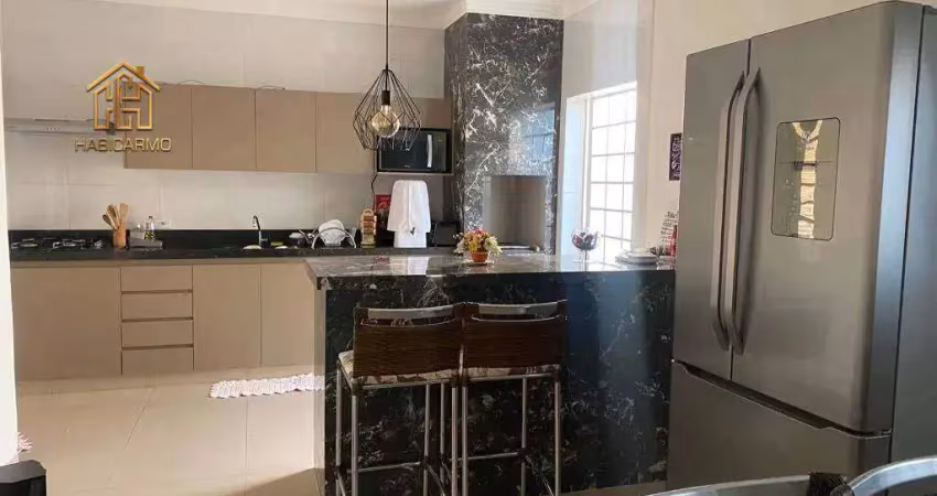Casa com 3 dormitórios à venda, 143 m² por r$ 490.000,00 - jardim nazareth - são josé do rio preto/sp