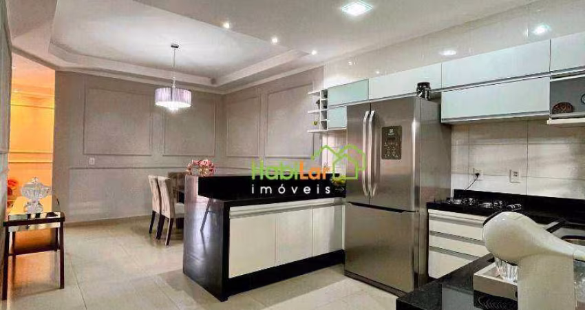 Casa com 3 dormitórios à venda, 146 m² por R$ 499.000 - Loteamento Jardim Laguna - Mirassol/SP