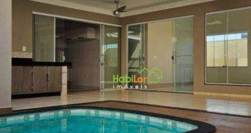 Casa com 3 dormitórios, 260 m² - venda por R$ 2.800.000,00 ou aluguel por R$ 14.000,00/mês - Residencial Eco Village - São José do Rio Preto/SP