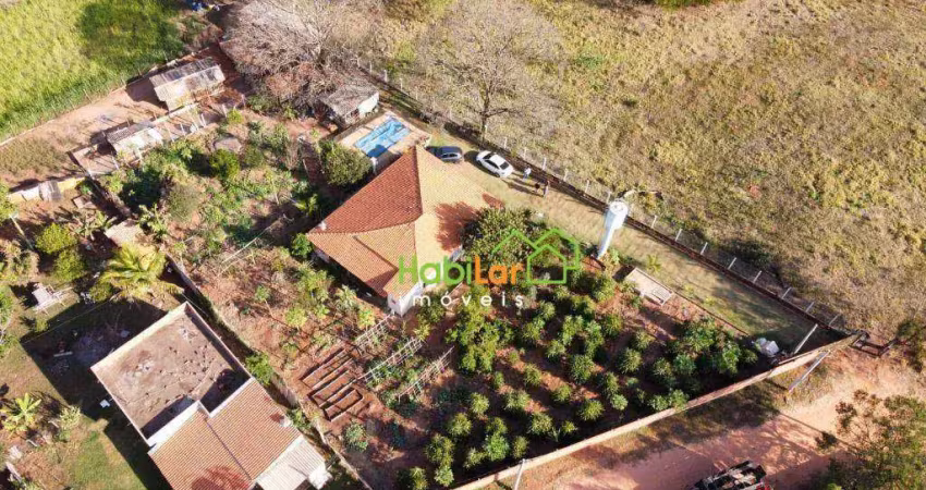 Chácara com 3 dormitórios à venda, 12000 m² por r$ 1.000.000,00 - condomínio bella vitta - bady bassitt/sp