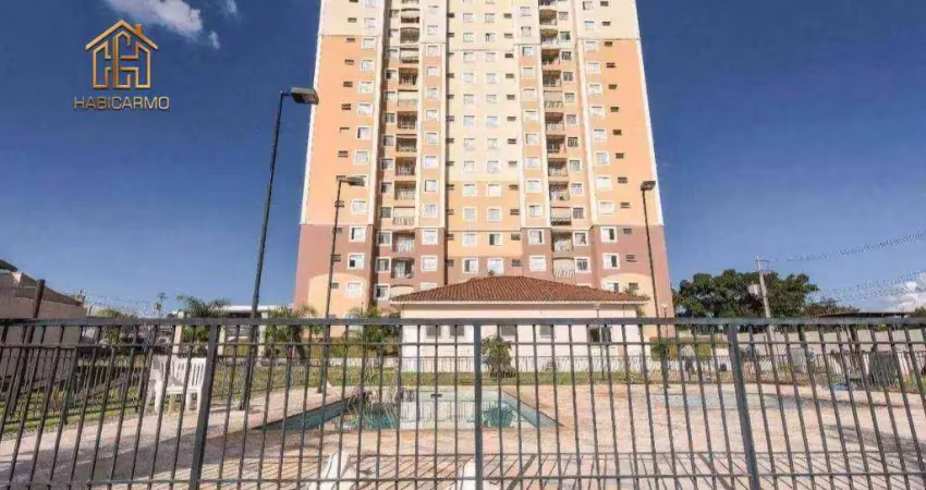 Apartamento com 2 dormitórios à venda, 50 m² por r$ 250.000 - jardim santa rosa i - são josé do rio preto/sp