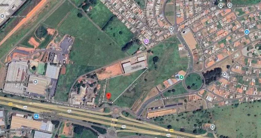Área à venda, 21375 m² por r$ 17.000.000 - aeroporto - mirassol/sp