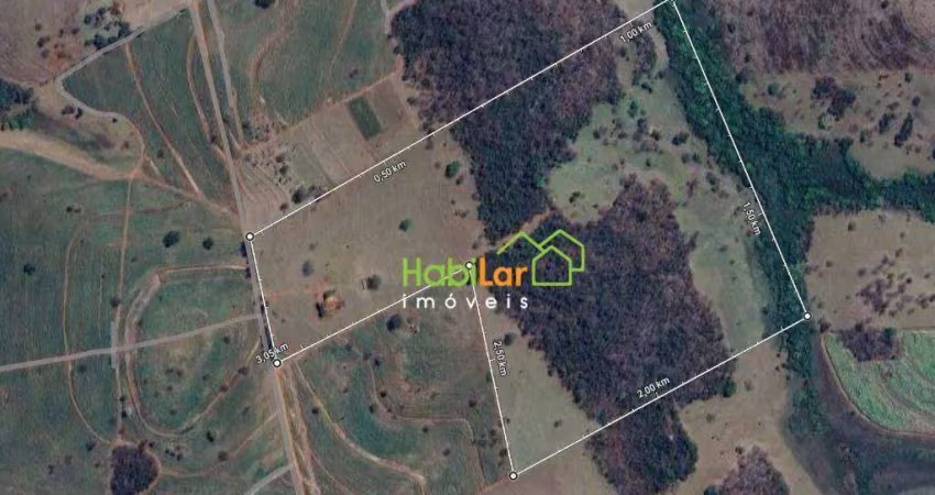 Sítio com 2 dormitórios à venda, 411400 m² por r$ 2.500.000,00 - zona rural - santa albertina/sp