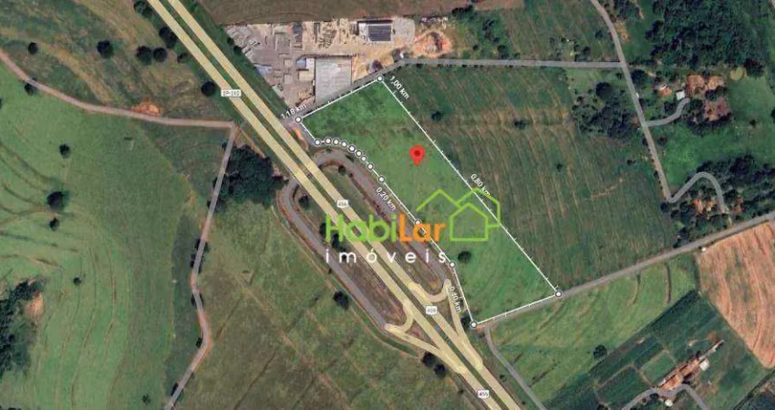 Área à venda, 48400 m² por r$ 5.300.000 - estância - cedral/sp