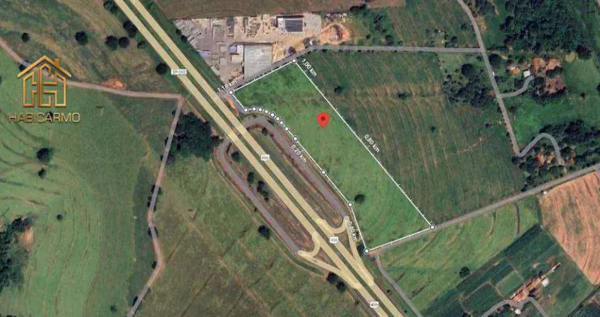 Área à venda, 48400 m² por r$ 5.300.000 - estância - cedral/sp