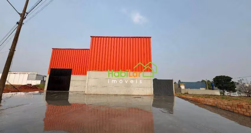 Galpão para alugar, 740 m² por r$ 20.000/mês - distrito industrial doutor carlos arnaldo e silva - são josé do rio preto/sp