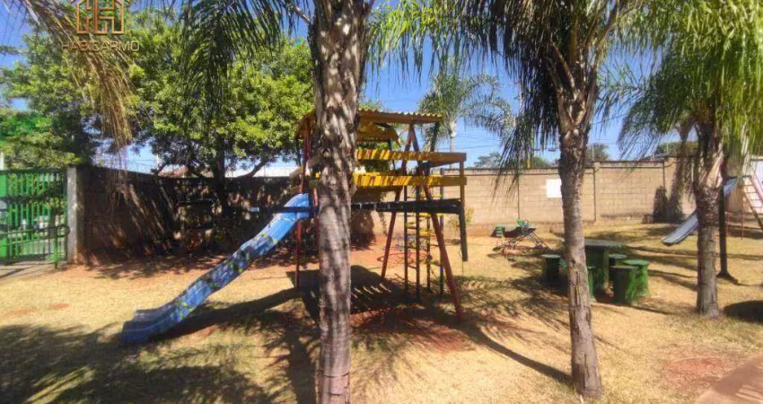 Apartamento com 1 dormitório, 42 m² - venda por r$ 160.000,00 ou aluguel por r$ 940,00/mês - parque residencial dom lafaiete libânio - são josé do rio preto/sp