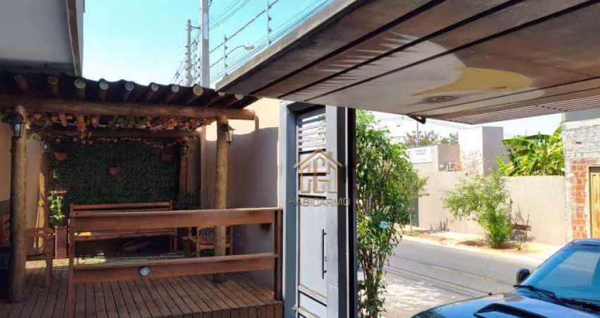 Casa com 3 dormitórios à venda, 140 m² por r$ 550.000 - residencial mario de mattos - são josé do rio preto/sp