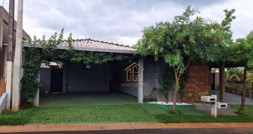 Casa com 3 dormitórios, 132 m² - venda por r$ 550.000,00 ou aluguel por r$ 2.900,00/mês - condomínio residencial village maria stella - são josé do rio preto/sp