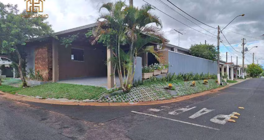 Casa com 3 dormitórios, 121 m² - venda por r$ 550.000,00 ou aluguel por r$ 2.900,00/mês - condomínio residencial village maria stella - são josé do rio preto/sp