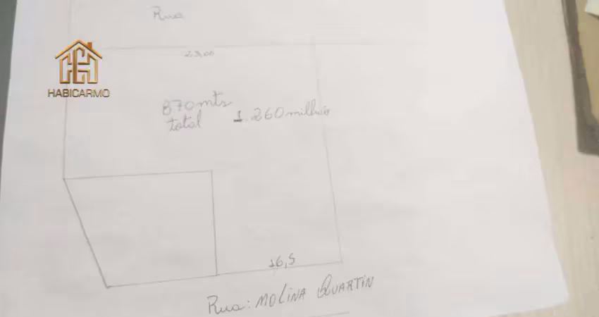 Terreno comercial à venda na Rua Molina Quartin, Vila Aurora, São José do Rio Preto