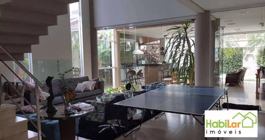 Sobrado à venda, 372 m² por r$ 3.500.000,00 - residencial eco village i - são josé do rio preto/sp