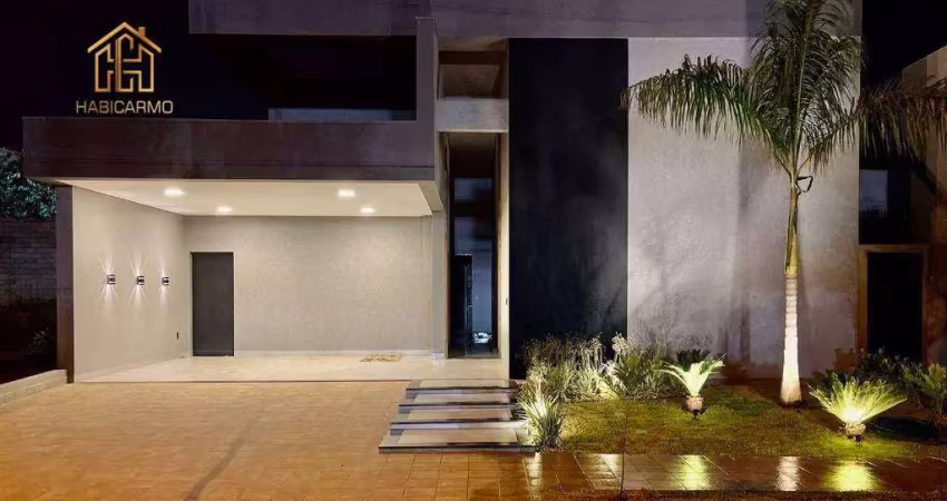 Condomínio figueira ii, com 3 dormitórios à venda, 165 m² por r$ 1.180.000 - condomínio figueira ii - são josé do rio preto/sp